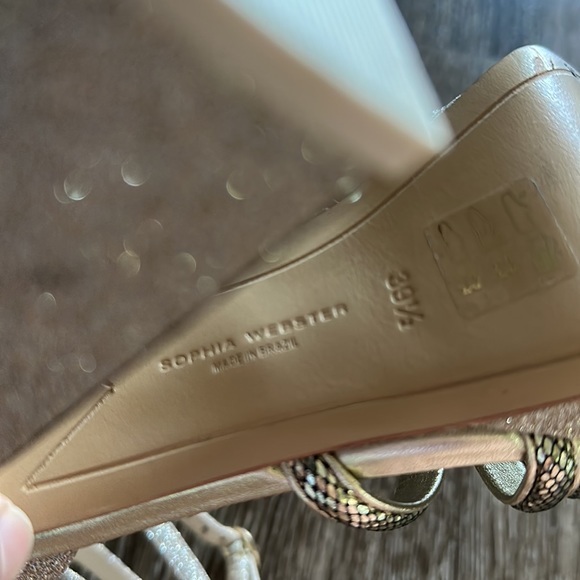 SOPHIA WEBSTER Freya Platform Sandals - Picture 9 of 11